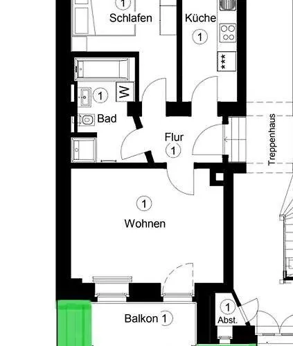 - Garten - Balkon - 10 Min Zum Zentrum 公寓 莱比锡