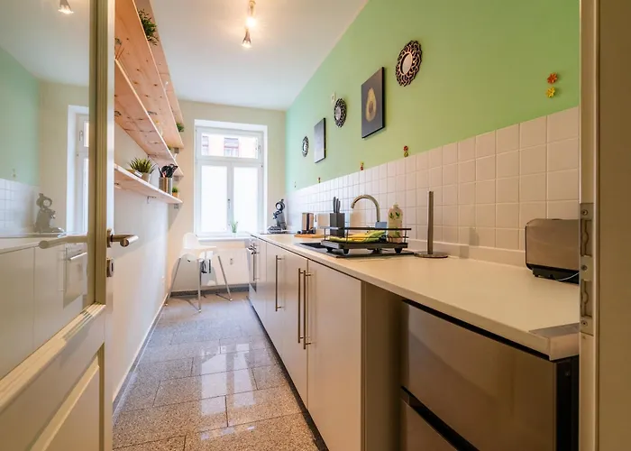 - Garten - Balkon - 10 Min Zum Zentrum 公寓 莱比锡